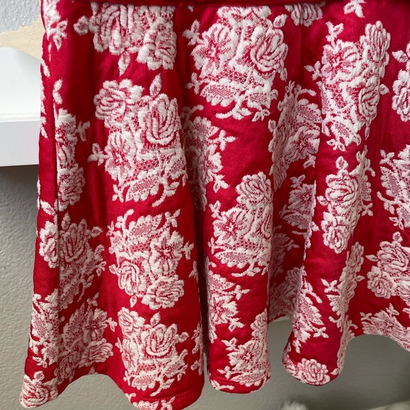 Janie and Jack Red Floral Dress - Picture 4 of 8